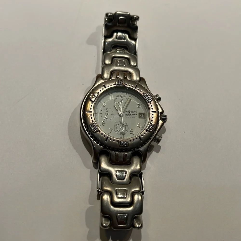 AZX USA Chronograph 50m - 150m Stainless Steel Watch